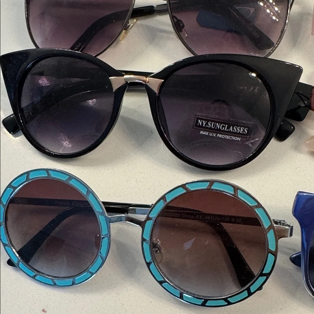 Adult Stylish Sunglasses Collection/ Set of 8